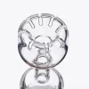 Daisy style domeless quartz nail with 8 splits on top 10mm 14mm 18mm Female Male Banger for oil rig LL BJ