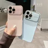 Advanced Solid Color Prinive Lens Film Phone Case for iPhone 15 14 13 12 11 Pro Max Liquid Silicone iPhone15 TPU Cases Cover Products 30pcs