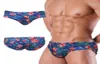 Men039s costumi da bagno 2021 costume da bagno slip mutande spiaggia slip da bagno per il mare fiori blu pantaloncini costume da bagno uomo abbigliamento2455382