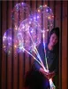 Bobo Balloon da 20 pollici LED LED LED con 3M ALIMINE DECORAZIONE LUMININE DI STRUCA LED OTTIME PER GIOCHE PARTY1132905