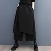 سروال نسائي Modx الياباني ياماموتو داكن الأسود الأسود الحلو فتاة الصيف الصيف الخريف على نطاق واسع