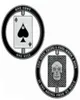 Draaibaar Amerika Politie SWAT Bullet Ace Of Spades Skull One Shiot One Kill Challenge Coin Art Collection Gift6832764
