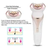 4 In1 Epilatore elettrico Set da donna Fallo per rasoio per fari per corpi di peli Lady Razor Bikini Hair Trimmer Remover Wet Dry 231227