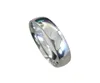 Classique mâle véritable couleur or blanc 6mm titane acier femmes hommes bague de mariage en argent de qualité supérieure ne se décolore pas amoureux bijoux de mariage1243537