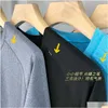 T-shirt Heren Zomer Casual Ademend Ronde Hals Sneldrogend Sport T-shirt Metal Vent Tech Korte Mouwen Drop Delivery Dhpra