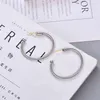 イヤリングdy dy ed thread earrings fashion汎用性の高いホワイトゴールドとシルバーメッキの針人気アクセサリーselli290f