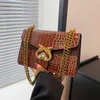 Tasarımcı Arch Bead Yılan Deseni Kadınların Yeni Işık Lüks Büyük Kapasiteli Şarap Tanrı Çanta Zinciri Tek Omuz Crossbody Çanta Çantaları