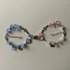 Link Bracelets Star Fairy Bracelet Y2k Handmade Jewelry Butterfly