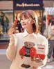 Kobiety swetry R Family Xionguzu Nowy produkt Zestaw w podczerwieni Mały Niedźwiedź nosi energiczne i wiek zmniejszający czystą wełnę do codziennej noszenia miękka wygodna konsystencja