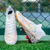 Botas de fútbol TFFG Entrenamiento Hierba Zapatos de fútbol profesionales al aire libre Hombres Mujeres Adulto Adolescente Tacos antideslizantes Zapatillas de deporte 231228