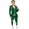 2024 Plus rozmiar 4xl Designer TrackSuits Kobiety joggingowe kombinezony jesienne zimowe ubrania z kapturem i spodnie dwupoziomowe set Casual Long Rleeve Stups Sportswear 8912
