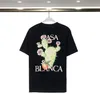 woens Designer T Shirts Luxe Tshirt Men Casablanca Luxury Tees for Men Top Oversized Tee Casablanc Shirt Casa Blanca Clothing Fashion Summer Crew Neck Short Sleeve