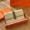 10A high quality Solid color button stitching folding mini card bag wallet Multi functional leisure small purse designer wallet woman Card Holder Coin Purses
