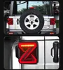 Luces traseras LED para Jeep Wrangler 20 18-2023 DRL Taillights Señal de giro hacia atrás Reverso de lámparas traseras Conjunto