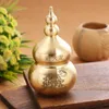 Feng shui chiński mosiądz mosiądz wu lou gurd Statue Statue Home Decoration Table Showshelf Ozdoby Fortune 231228