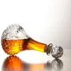 Bottiglia di vetro per vino da bar multi stile dal design innovativo 250-1000 ml decanter per whisky in vetro senza piombo per liquore Scotch Bourbon 231228