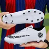 Mens Low Top Football Boots Lightweight FGTF Soccer Shoes Kids Antislip Outdoor Training Cleats Wide Size Size 48 231228