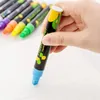 8 Kolor 6 mm płynna kreda wymazna rozświetlacz fluorescencyjny marker pióra Graffiti Graffiti Reklama tablica 231227