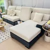 Coperture per sedie divano in tessuto jacquard divano semplice cuscino elastico spandex soggiorno protettore a forma di scorrimento di animali domestici