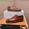 Berluti Mens Dress Shoes Leather Oxfords schoenen Berluti Heren High End Quality Cow Shoes Business Dress Lederen Schoenen Casual Stap op luie herenschoenen HB88 K8ly