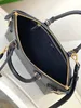 10a Ayna Kalite Tasarımcıları Çanta 36cm Kilitle MM Çanta Kadınlar Messenger Çantalar Lüksler Üst Saplı Çantalar Siyah Çanta Crossbody Omuz Deri Kayış Çantası