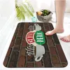 Carpets Central Perk Entrance Paillomat Floor Mats Anti-Slip Kitchen Balcony Area Tapis Decoration Home Decoration Tapis doux pour salle de bain