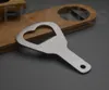 Parte apribottiglie in acciaio inossidabile con fori svasati rotondi o parti di inserti apribottiglie in metallo lucidato a forma personalizzata 2592047