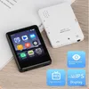 MP3 MP4 Players 2.4 inchs Full Touch Screen Bluetooth 5.2 MP4 Music Player Audio Walkman MP3 Alarm Clock Built-in Speaker Noise Reduce Recording