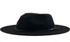 Simple Women Men Wool Vintage Gangster Trilby Felt Fedora Hats With Wide Brim Gentleman Elegant Lady Winter Autumn Jazz Caps4687783477419