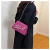 Bolsa karl designer karl lagerfield bolsa feminina single square saco de letra de letra crossbody sacolas de grande capacidade estilo de moda