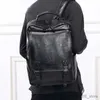 Bärbara fodral ryggsäck hög kapacitet lyx ryggsäck för män företag mjuk läder resväska enkel student skolväska manlig laptop väska