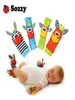 Sozzy Baby Toy Socks Baby Toys Gift Plush Garden Bug Wrist Rectle 3 Styles Teys Educational Toys Cute Bright Color6097114