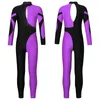 Stage Wear Kids Girls Gymnastics Leotard Unitard Long Sleeve Shiny Rhinestone Contrast Color Bodysuit One Piece Figure Ice Skating Jumpsuit