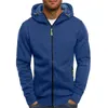 Herren Hoodies Männer Sport Zip Up Lose Taschen Kordelzug Sweatshirts Mit Kapuze Tops Harajuku Oversize Freizeit Warme Strickjacke Mantel Jacke