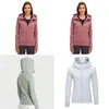 Lu Yoga Citroen Damesjassen Kleding Sportjas Hittegebonden Blazen Behoort Dames Cocktail Verkeer Racing Ritsleting Fl Drop Delive Dhydf