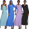 Ubranie etniczne Skromne Kaftan Women Muzułmańska Maxi Sukienka Saudyjska arabska szata Eid Ramadan Islamskie Afrykańskie sukienki Modlitwa Jalabiya Abaya Suknia