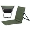 Campmöbel tragbarer Rückenstuhl Universal Foldable Rückenlampe Leichtes Kissen bequeme Kleidung-resistente Outdoor-Lieferungen