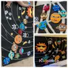 شعرت الفضاء الخارجي بمشاهدة ألعاب Montessori Toy Solar System Universe Storyting Flannel Interactive Play Toys Mat For Kids 231228