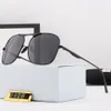 Lyxdesigner solglasögon man kvinnor rektangel solglasögon unisex designer strand solglasögon oval ram lyx design med låda