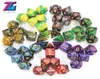 2 Color Dice Set D4D20 Dungeons i Dargon RPG MTG Game 7PCSSET3998717