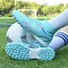 Scarpe da calcio da uomo antiscivolo TF punte lunghe allenamento allenamento alte 231228