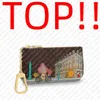 Minitas TOP. M62650 SLEUTELZAKJE POCHETTE CLES Designer Womens Mens Change Key Ring Creditcardhouder Portemonnee Portemonnee Charme Pochette Accessoires