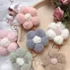 Keychains Sunflower Key Chain Colorful Pendant Fashion Comfortable Stuffed Toy Plush Cute Lovely High Quality Creative Sunday Angora Yarn