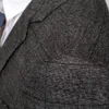 Пиджаки, куртка, брюки, жилет 2023, модный мужской повседневный бутик, деловой британский клетчатый полосатый костюм, пальто, брюки, жилет 231227