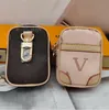 Hot Classic Letter Designer keychains Mini bag Leather wallet Keyring Luxury Luggage pendant Car key chain Key ring for Charm Men Women Fashion Earphone storage bag