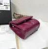 Mujer mini billeteras diseñador bolso cruzado bolso clásico bolsaje dama bolsos de hombro bolsos de diamantes de cuero