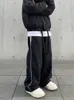 Y2K Uomo Streetwear Chic Cargo Coreano Harajuku Casual Paracadute Tech Pantaloni per le donne Pantaloni sportivi Gamba larga Pantaloni Pantaloni Abbigliamento 231228