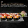 Geschirrsets 2PCS Haushalt Sushi Teller Melaminschale Exquisite Speicher für das Haus El Restaurant