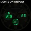 Lige Luxury Mens Sport Watch Military Waterproof Digital Alarm Chronograph Quartz Wristwatches男性時計Relogio Masculino 231228