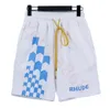 2024 Designer Men Womens RH Limited Shorts Rhude Summer Nade